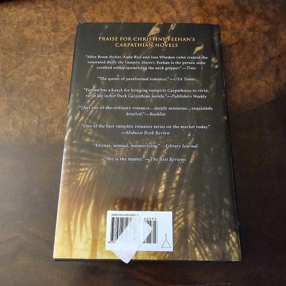 Dark Peril (A Carpathian Novel) Christine Feehan, Hardcover, Paranormal Romance - Picture 3 of 9